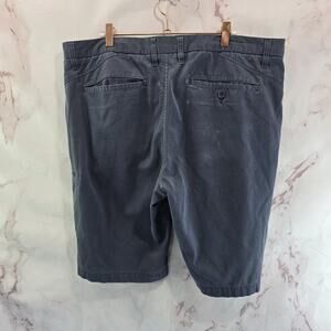 Fox Shorts Mens 38 Gray Blue Chino Racing Cotton Stretch 11.5 Inch